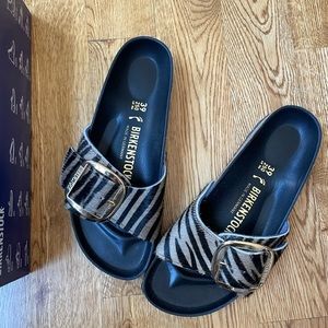 Madrid Big Buckle Cowhide Birkenstock’s